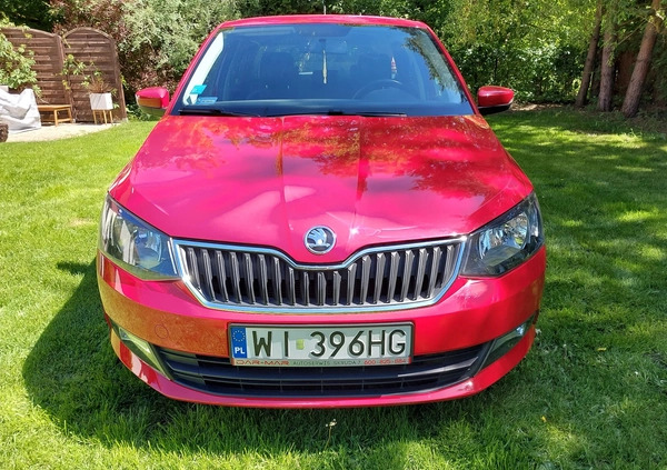 Skoda Fabia cena 36900 przebieg: 146802, rok produkcji 2018 z Warszawa małe 46